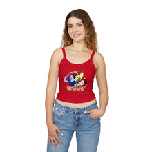 Load image into Gallery viewer, Red Lip Princess Spaghetti Tank Top
