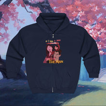 Load image into Gallery viewer, Be The Man Zip Up Hoodie
