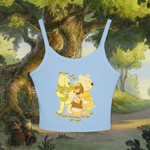 Load image into Gallery viewer, Call Me Hunny Spaghetti Tank Top

