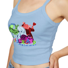 Load image into Gallery viewer, Lost In Wonderland Spaghetti Tank Top
