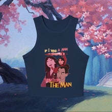 Load image into Gallery viewer, Be The Man Racerback Tank Top
