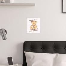 Load image into Gallery viewer, The TVD Teddy Bear Poster
