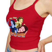 Load image into Gallery viewer, Red Lip Princess Spaghetti Tank Top
