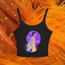 Load image into Gallery viewer, Cry My Eyes Violet Spaghetti Tank Top
