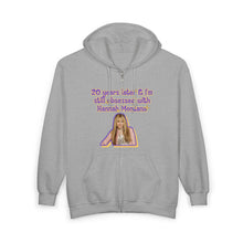 Load image into Gallery viewer, Obsessed With Hannah Zip Up Hoodie
