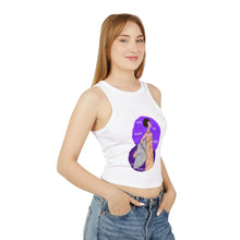 Load image into Gallery viewer, Cry My Eyes Violet Racerback Tank Top
