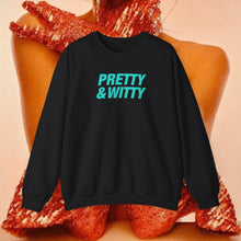 Load image into Gallery viewer, Pretty &amp; Witty Crewneck (Blue)
