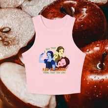 Load image into Gallery viewer, Red Lip Princess Racerback Tank Top
