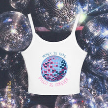 Load image into Gallery viewer, Disco Is Forever Spaghetti Tank Top
