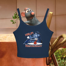 Load image into Gallery viewer, Rat Restaurant Spaghetti Tank Tops
