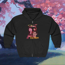 Load image into Gallery viewer, Be The Man Zip Up Hoodie
