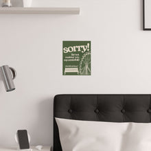 Load image into Gallery viewer, The Coney Poster (green)
