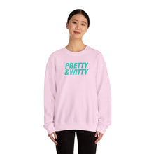 Load image into Gallery viewer, Pretty &amp; Witty Crewneck (Blue)
