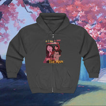 Load image into Gallery viewer, Be The Man Zip Up Hoodie
