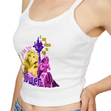 Load image into Gallery viewer, Alone In My Tower Spaghetti Tank Top
