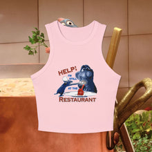 Load image into Gallery viewer, Rat Restaurant Racerback Tank Top
