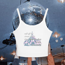 Load image into Gallery viewer, Burn Disco Occasionally Spaghetti Tank Top
