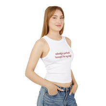Load image into Gallery viewer, Nobody's Perfect (Except For My Dog) Racerback Tank Top

