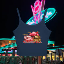 Load image into Gallery viewer, Getaway Cars Spaghetti Tank Top

